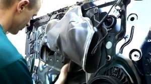 Как снять заменить стекло передней двери OPEL INSIGNIA (2017)demontaz zamiana szyby drzwi przod