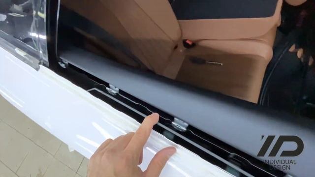 Снять молдинг с форточкой Mercedes w213 coupe. смотреть онлайн