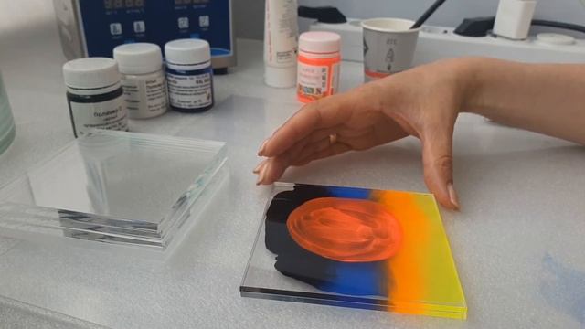 Как рисовать 3d картины слоями в оргстекле