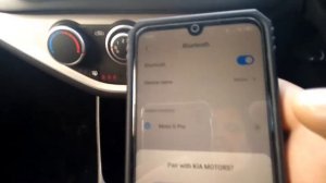 How to pair mobile with Bluetooth KIA PICANTO / MORNING #CarGuruDIY