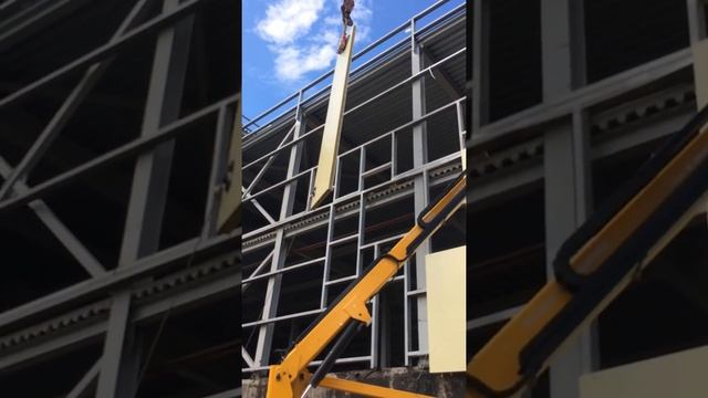Вертикальный Монтаж сэндвич панелей ООО 