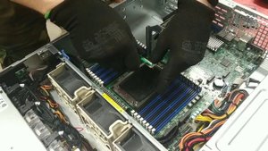 Установка процессора AMD Epyc