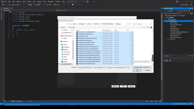 Setup a Rimworld solution in Visual Studio 2019 смотреть онлайн
