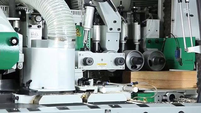 Четырехсторонний станок Beaver 623SS с пильным узлом. смотреть онлайн