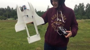 Радиоуправляемый самолет из потолочной плитки|Гидрошняга