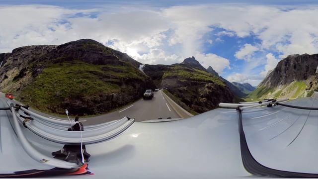 Trollstigen Norway 360 video смотреть онлайн