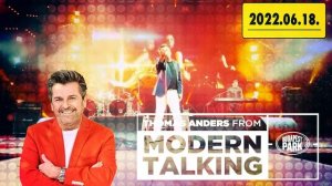 06.18. THOMAS ANDERS - Modern Taling - Budapest Park TEASER