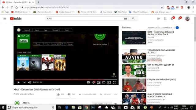 GAMES WITH GOLD DEZEMBRO 2018, EU JÁ SABIA! смотреть онлайн