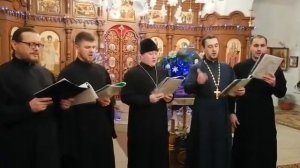 Колядка: Добрый вечер.