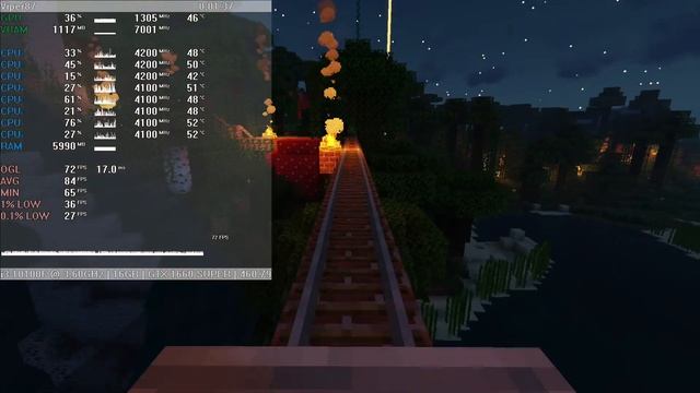 Core i3 10100F + GeForce GTX 1660 Super = MINECRAFT смотреть онлайн