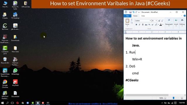 Geek 23 - How to set Environment Variables in Java? #CGeeks смотреть онлайн