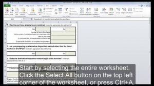 Creating Accessible Microsoft Excel 2010 Documents: Accessible Excel Forms, Part 2