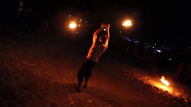 Фаер-шоу. Джубга 2014