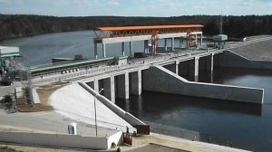 ГЭС на реке Неман. Гродно, Беларусь / Power station. Grodno, Belarus /Kraftwerk