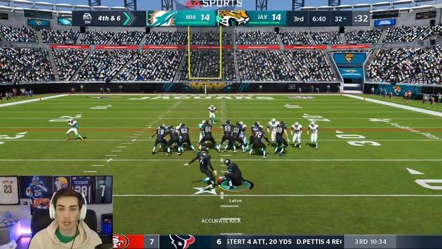 Tua Tagovailoa Debut goes to Overtime! Madden 21 Jacksonville Jaguars Franchise смотреть онлайн