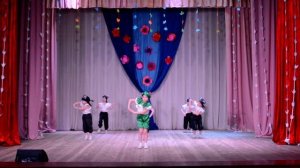 Детский хореографический ансамбль "Задоринка" Танец "Весёлый огуречик".