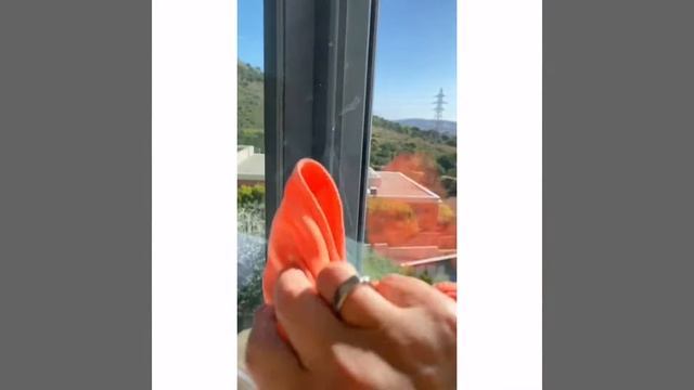 Лайфхак по мытью окон. Швабра Аквамэтик+Стекольная салфетка. смотреть онлайн