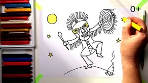 #какнарисовать #ШАМАН Уроки Рисования Для Детей #howtodraw #shaman #drawforchildren