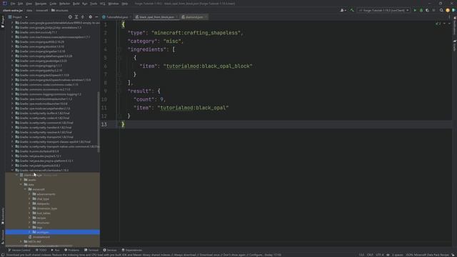 Minecraft 1.19.3 - Forge Modding Tutorial: Custom Recipes | #5 смотреть онлайн