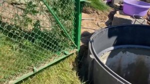 11.07.21. Подняли крышку кессона над землей.