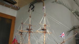 Wooden ship model HMY Royal Caroline 1749  part 2 Модель парусного корабля для продажи Ship-model.r