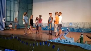 3-й отряд сценка:лагерь 2018