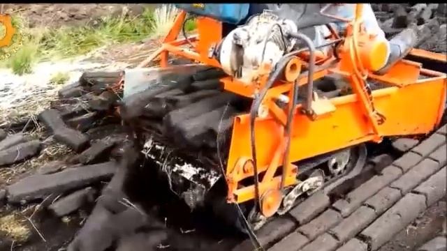 Добыча кускового торфа, переработка торфа в удобрения смотреть онлайн