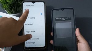 redmi 9A connect wifi scan QR code, redmi wifi connection setting