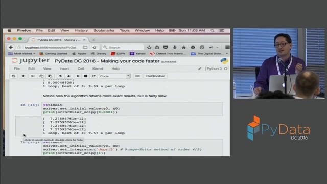 Gustavo Patino | Making your code faster: Cython and parallel processing in the Jupyter Notebook смотреть онлайн