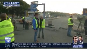 Gilets jaunes: les blocages continuent ce dimanche