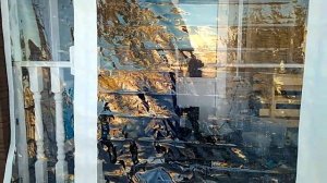 Установка мягких окон при низкой температуре