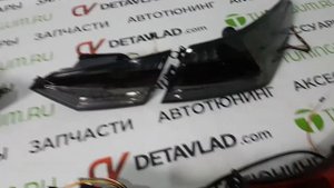 Стопы на Toyota Camry 70 стиль Lexus без хрома с 2018г  дымчатые и красные