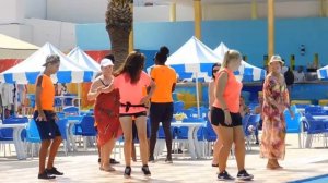 Дневная анимация. Восточные танцы. Отель Eden Club 3 Тунис Монастир