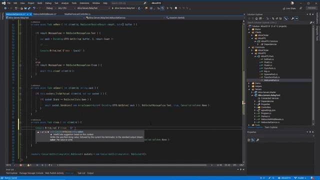 P00470 / Blazor & Unity3D / FPS Game / Test Websocket Server смотреть онлайн