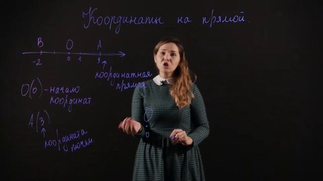 МАТЕМАТИКА 6 класс: Координаты на прямой смотреть онлайн