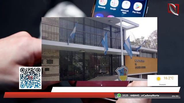 Eduardo Pereyra, responsable del Área Juventudes de Colonia Caroya. #LaNorte