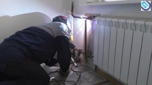 Правильная замена батарей с помощью сварки