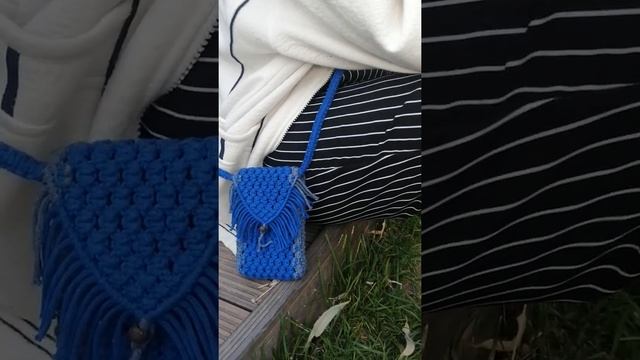 Вязание Макраме Домодедово Макраме Чехол для телефона очков ключей Сумочка Макраме на Заказ Купить↙