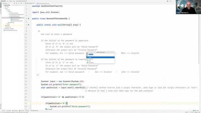 Switch statement | JAVA Lesson 5 | Techpro Education смотреть онлайн