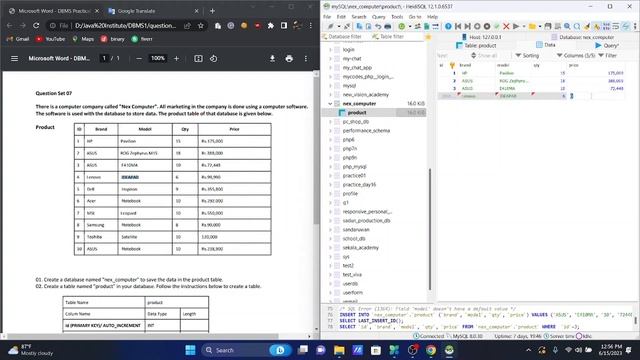 Data Base Task 07 |Delete Query Statement | 1st Year | Java Institute | Sandaruwan Dhanushka смотреть онлайн
