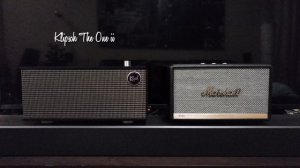 Klipsch The One ii vs Marshall Acton ii Sound Battle