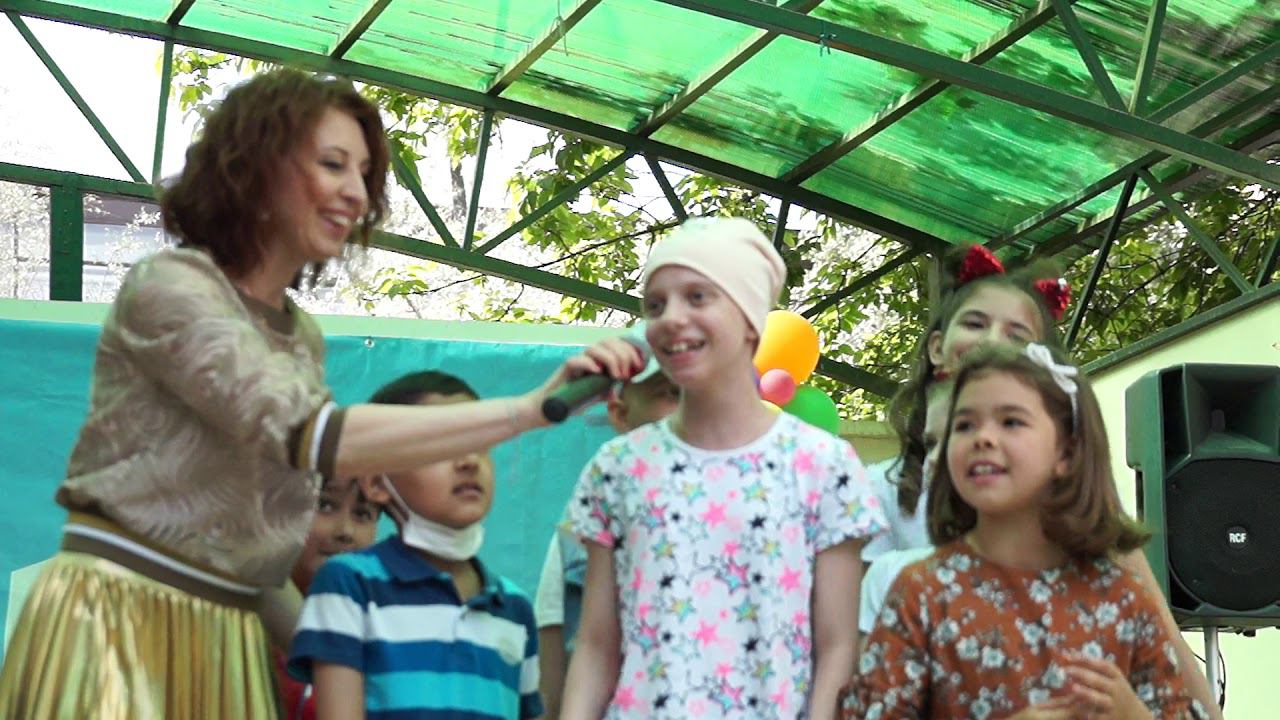 Наталья Сенчукова День защиты детей 01.06.2019 Онкоцентр на Каширке