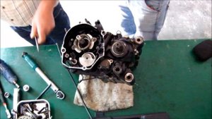 yamaha dt 50 lcde motor disassembly 2nd part