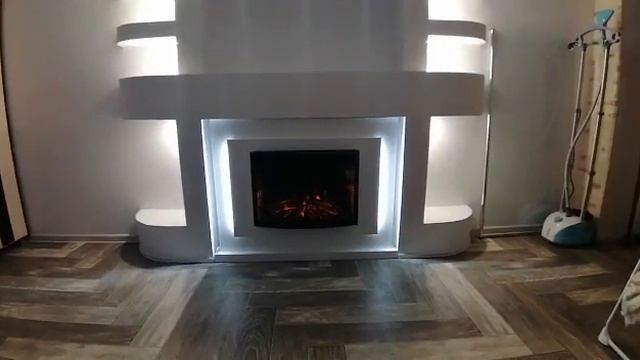 Камин Афина с очагом Реал Флейм Фаирфилд 25 смотреть онлайн