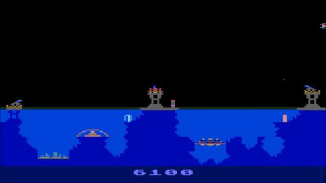 Atlantis for the Atari 8-bit family смотреть онлайн