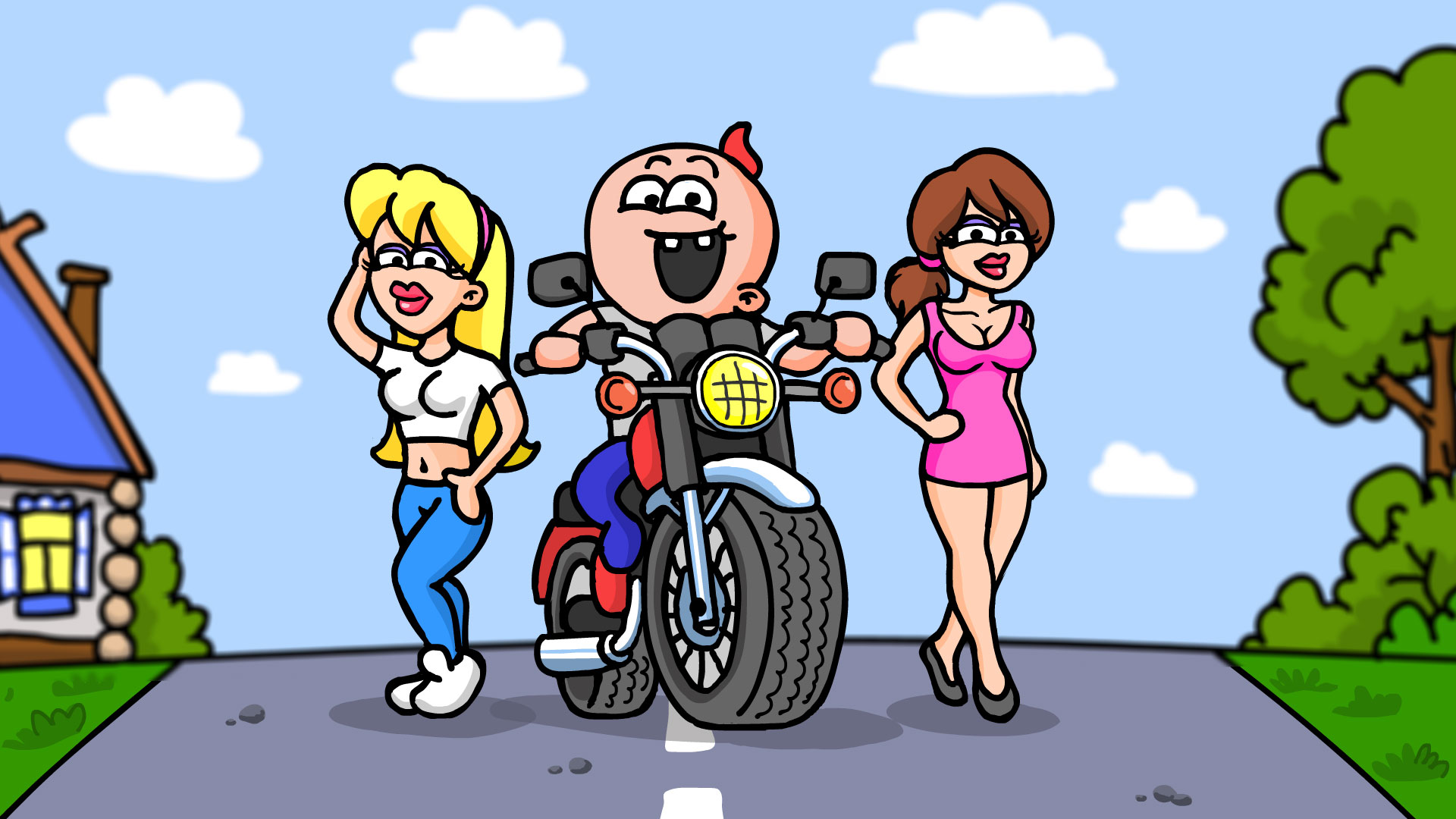 ДЕРЕВЕНСКИЙ БАЙКЕР (Анимация) смотреть онлайн