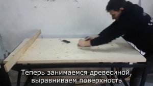 Компьютерный стол в стиле ЛОФТ своими руками