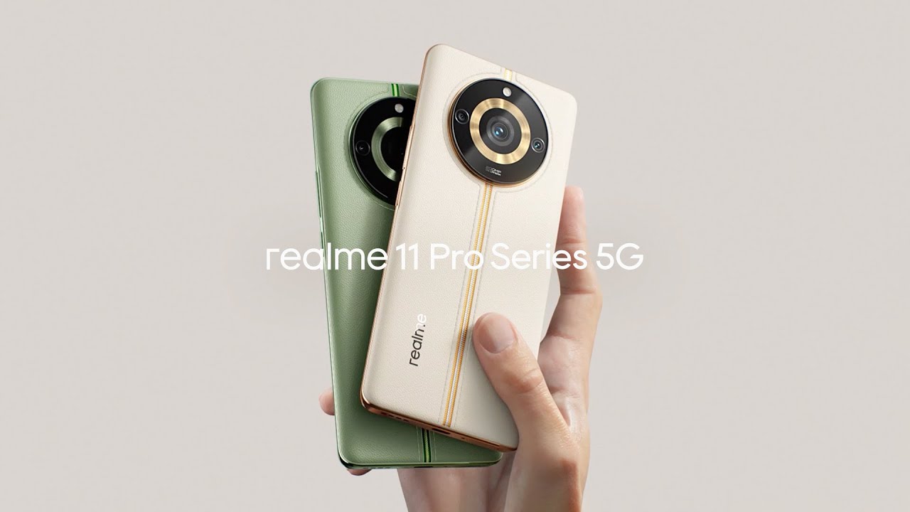 Официальный первый взгляд на realme 11 Pro Series 5G