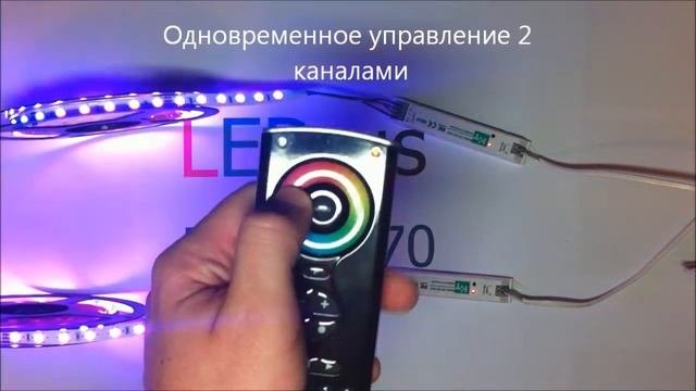 Многоканальный контроллер PLAY, с сенсорным кольцом.