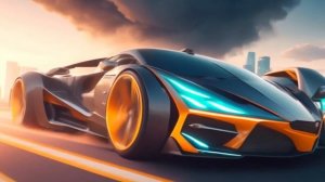 sports car of the future 【I asked AI to create images】